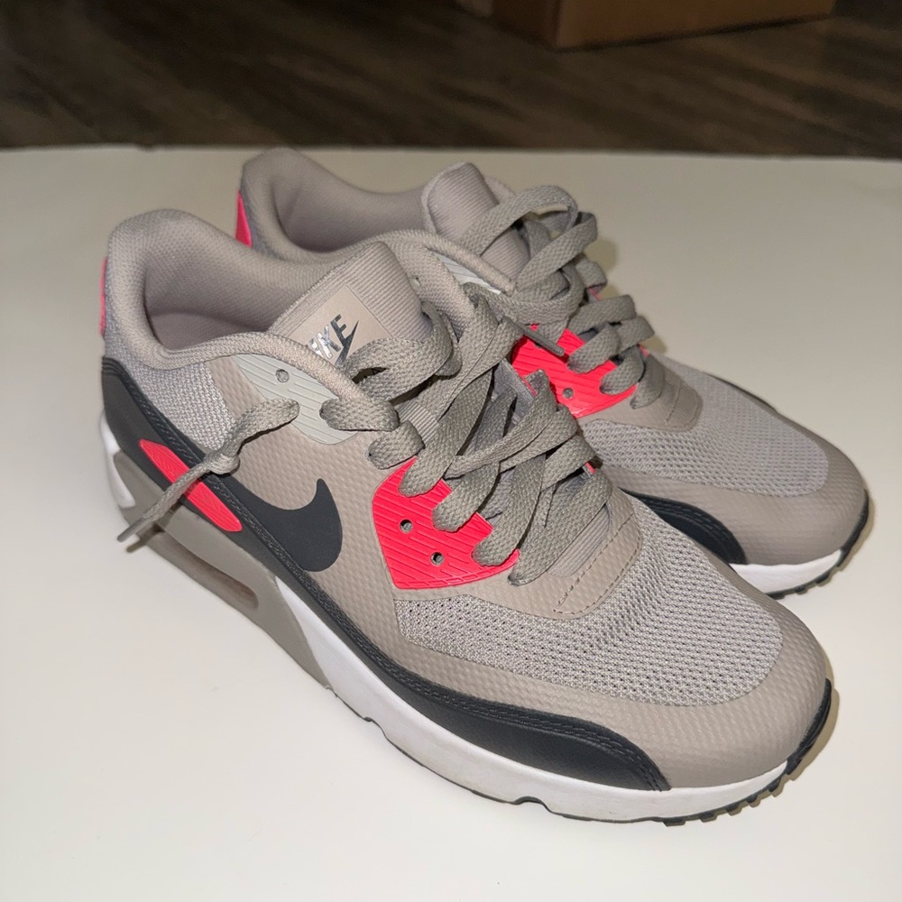 Nike Air Max 90 Ultra 2.0 Kids Sneakers - Gray, Black, Orange